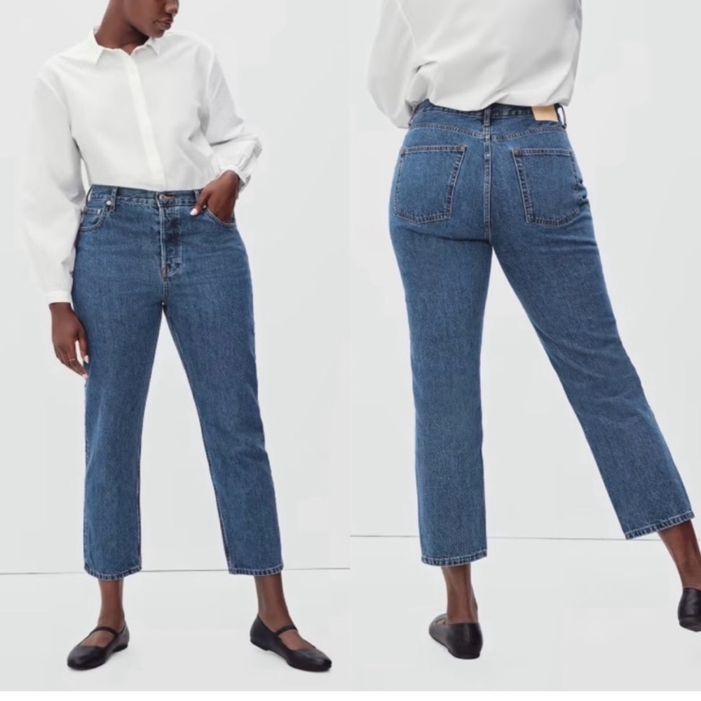 NWT Everlane 90s Cheeky Straight Leg Jeans